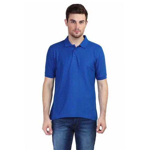 Men's Polo T-shirts Grey Royal Colour