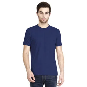 Men's Round Neck T-shirts Navy Colour